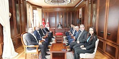 İTSO Yönetiminden Hatay Valisi Mustafa Masatlı'ya ziyaret