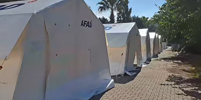 Katar’ın kurduğu Sahra Hastanesi 