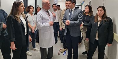 Kaymakam Gökpınar’dan sağlık çalışanlarına bayram ziyareti