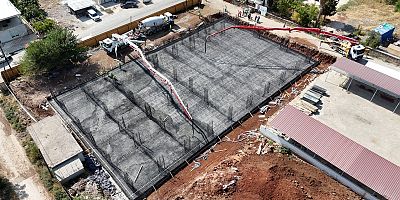 Kırıkhan’da Çok Amaçlı Salonun Temeli Atıldı