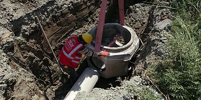 Madenboyu’nun Atık Su Hattı Sorunu Çözüldü