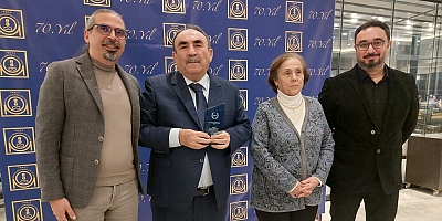 Mesleğin Duayeni Osman Gözükara’ya 50’nci Yıl Plaketi