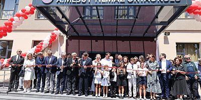 Mesut Yılmaz Ortaokulu Törenle Açıldı