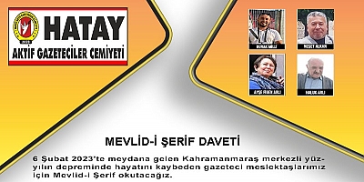 MEVLİD-İ ŞERİF DAVETİ 