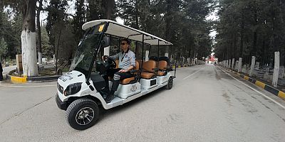 Mezarlıklarda Golf Araçları Hizmet Verecek