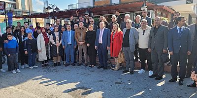 MHP İskenderun’da Cumhur İttifakı Adayı Mehmet Dönmez’e Kurban Kesti