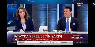Nusret Cömert: “Hatay Yeniden” Vizyonuyla Şehrimizi Yeniden İnşa Edeceğim