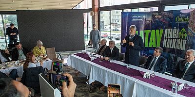 Öntürk: ''Dersimizi Çalıştık Hatay'ı Kalkındıracağız''