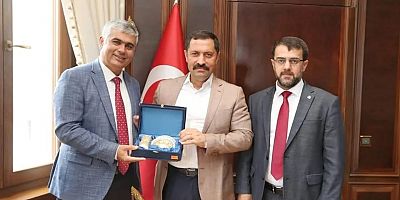 Öz Çelik-İş Sendikası Yönetiminden Hatay Valisi Masatlı’ya Hayırlı Olsun Ziyareti