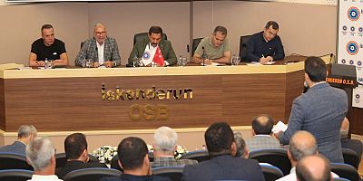 Tarım ve Sanayi Üst Kurulu Hatay için toplandı