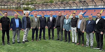 TFF Başkanı İbrahim Hacıosmanoğlu, İskenderunspor'un tesisini gezdi