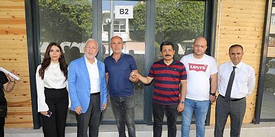 Tosyalı Çarşı’da Dükkanlar Esnaflara Teslim Edildi