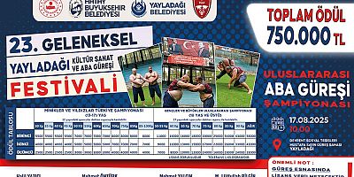 Yayladağı Kültür Sanat ve Aba Güreşi Festivali Başlıyor