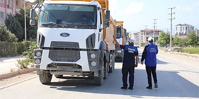 Zabıta’dan İş Makinelerine Yakın Takip