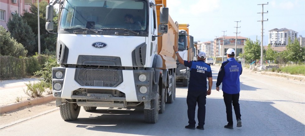 Zabıta’dan İş Makinelerine Yakın Takip